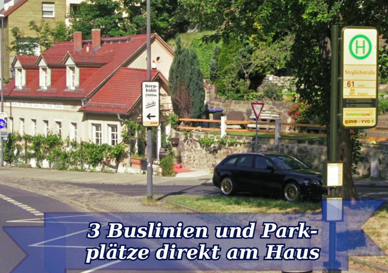 Luxurioese Sandstein Villa - 320 Qm - 7 Raeume Dresden Exterior foto